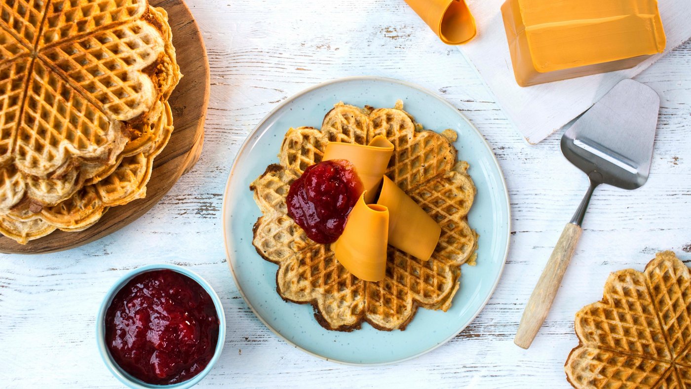 Grove vafler til sunn OL snacks