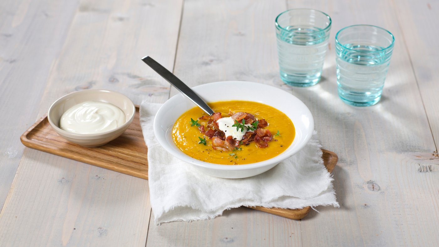 Søtpotetsuppe
