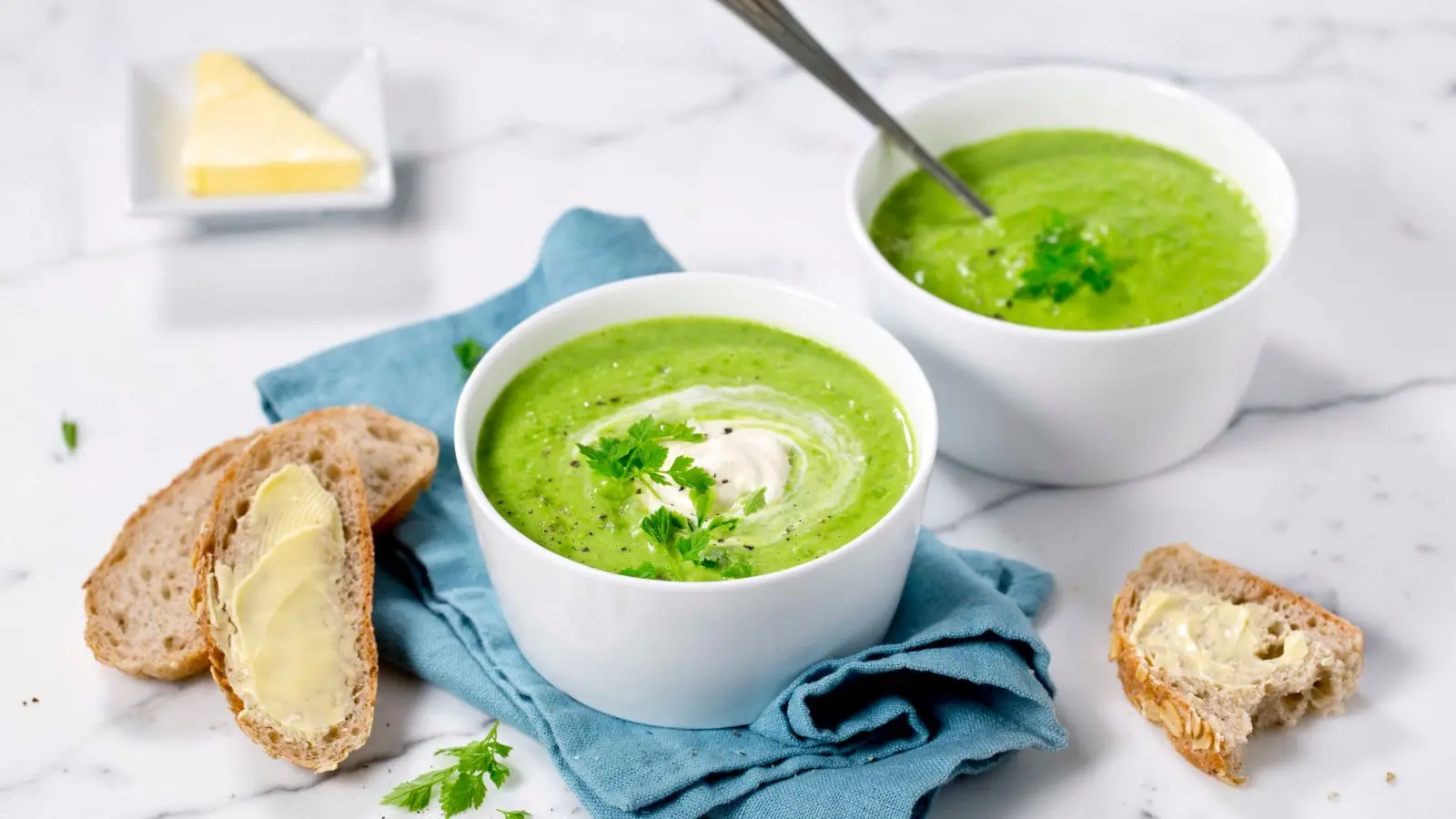 grønn suppe ertesuppe